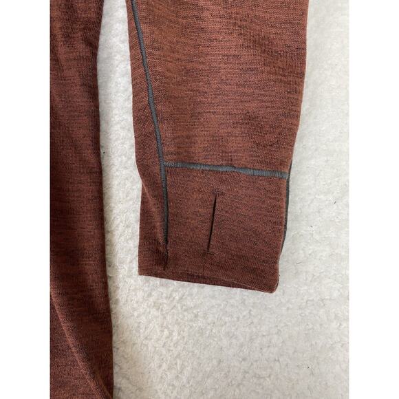 Kuhl Mens Revel 1/4 Zip Fleece Pullover Size XL Red Lightweight Sweater - Picture 4 of 7